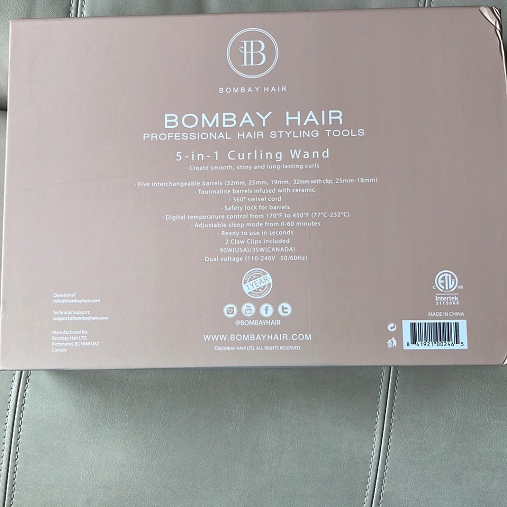 5 in 1 curling iron
